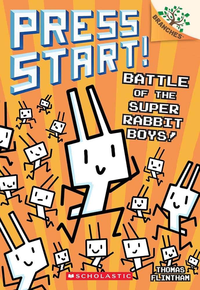 Battle Of The Super Rabbit Boys!: A Branches Book (press Start! #18) (volume 18)