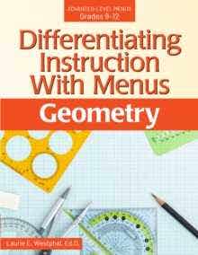 Differentiating Instruction With Menus (geometry (grades 9-12))