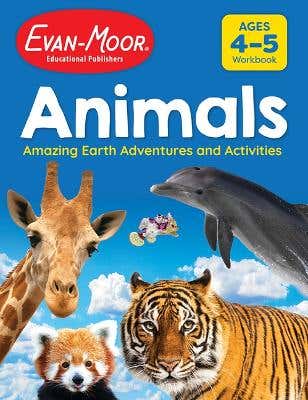 Animals: Amazing Earth Adventures And Activities, Age 4 - 5 Workbook