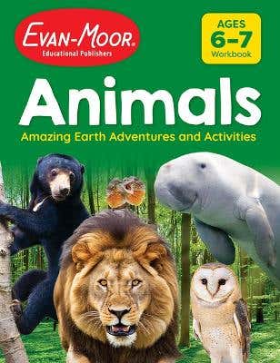 Animals: Amazing Earth Adventures And Activities, Age 6 - 7 Workbook