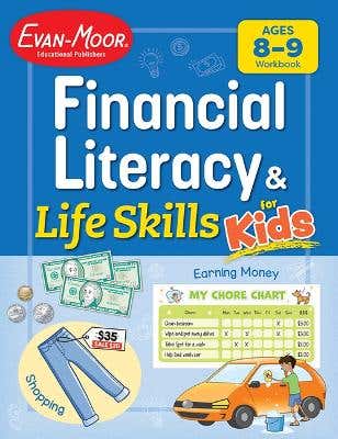 Financial Literacy And Life Skills For Kids, Age 8 - 9 Workbook