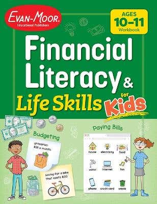 Financial Literacy And Life Skills For Kids, Age 10 - 11 Workbook