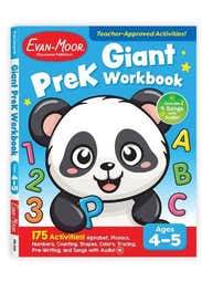 Giant Prek Workbook, Age 4 - 5