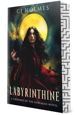 Labyrinthine: Deluxe Limited Edition (thrones Of The Forsaken Book 1)