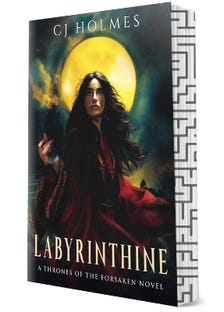 Labyrinthine: Deluxe Limited Edition (thrones Of The Forsaken Book 1)