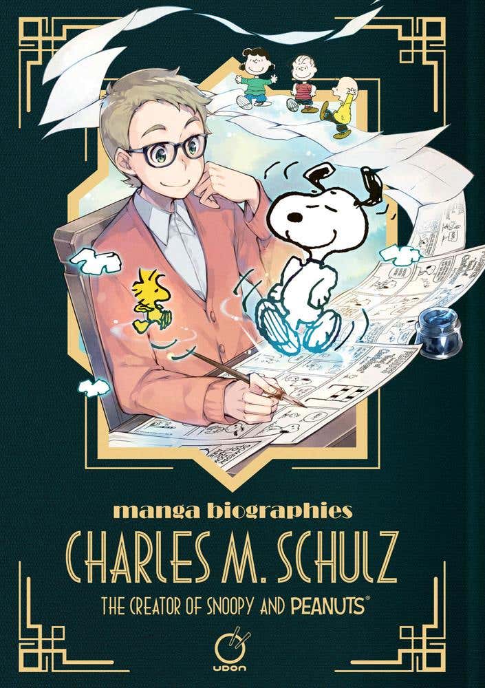 Manga Biographies: Charles M. Schulz The Creator Of Snoopy And Peanuts