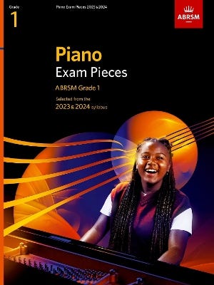 Piano Exam Pieces 2023 & 2024, Abrsm Grade 1 (selected From The 2023 & 2024 Syllabus)