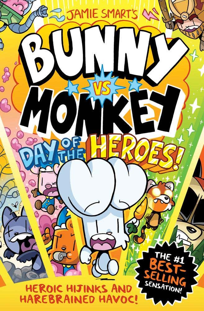 Bunny Vs Monkey: Day Of The Heroes! (a Phoenix Comic Book, From The Multi-million-selling Creative Genius Jamie Smart)