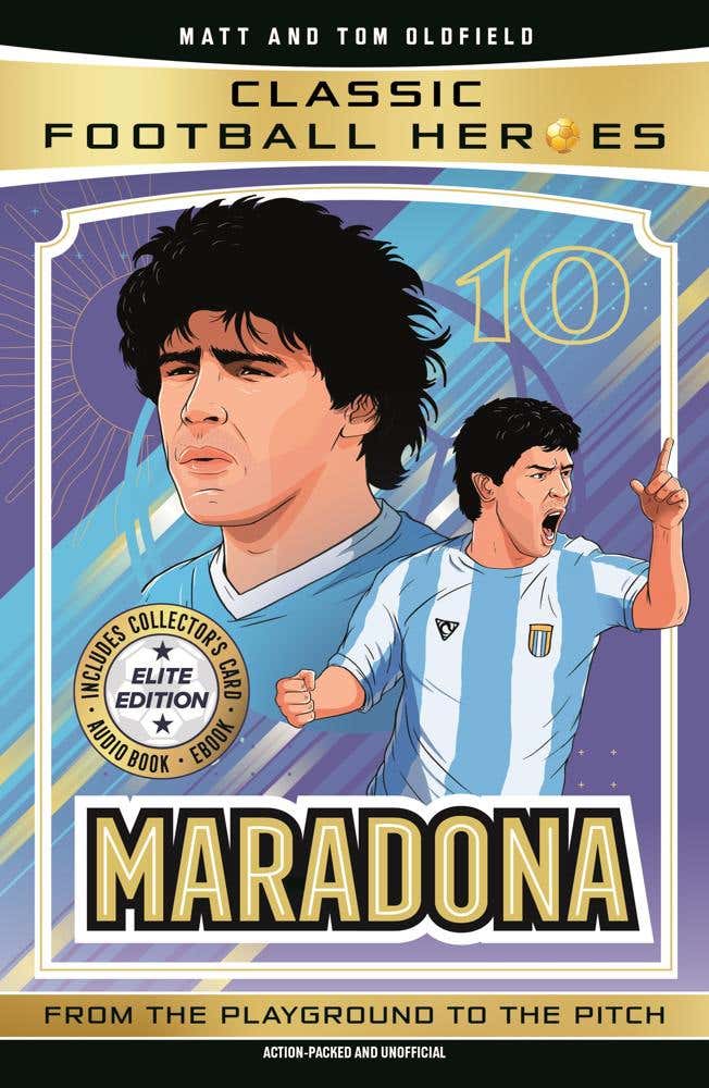 Classic Football Heroes: Maradona (elite Edition) (features A Special Collector's Card, Free Ebook And Free Audio Download!)