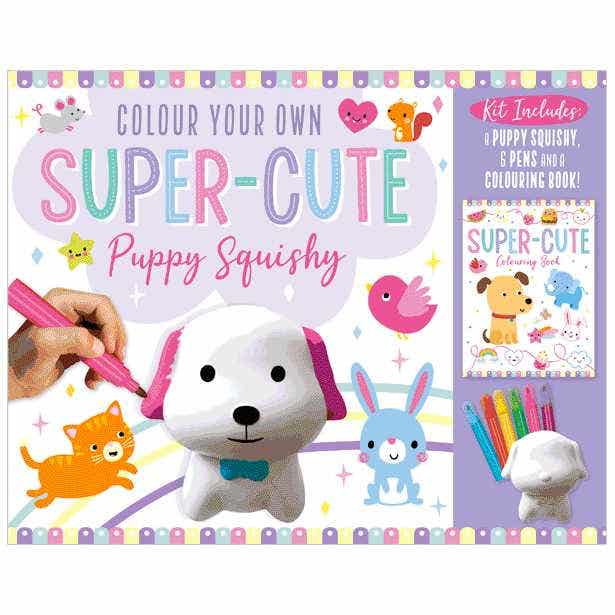 Colour Your Own Puppy Squishy