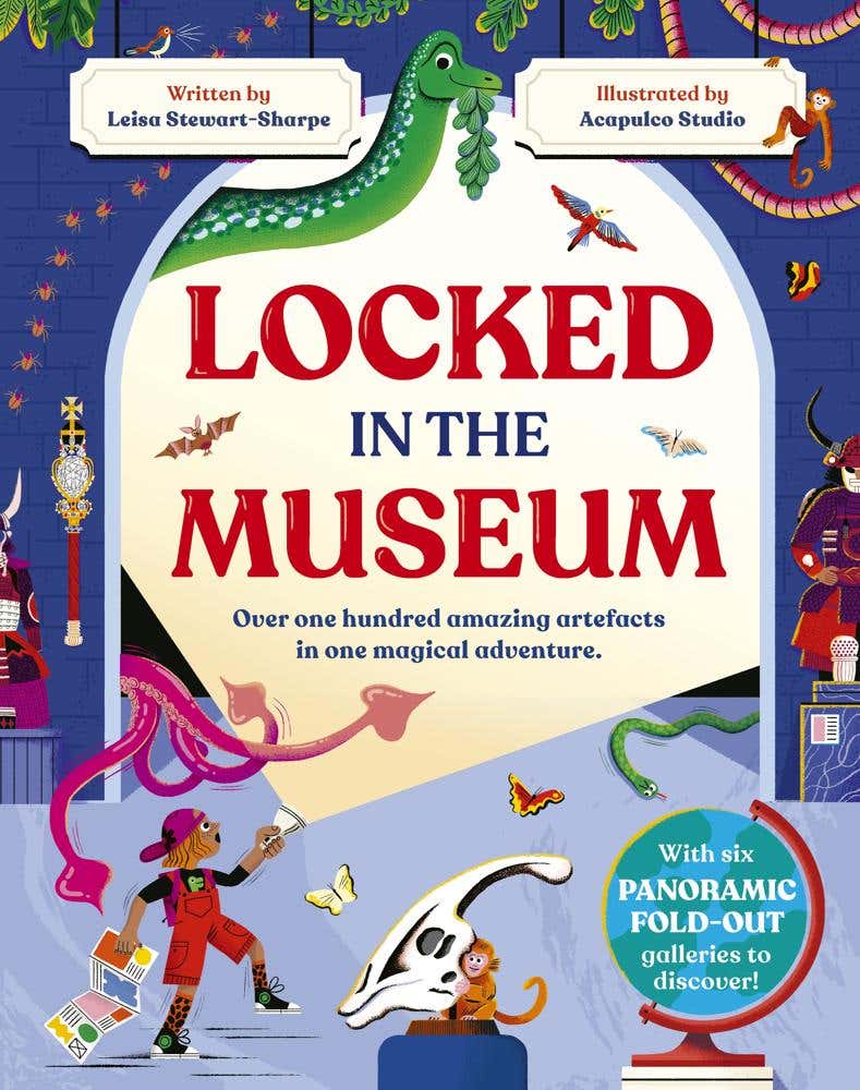 Locked In The Museum (over One Hundred Amazing Artefacts In One Magical Adventure)