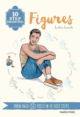 10 Step Drawing: Figures (draw Over 50 Poses In 10 Easy Steps)