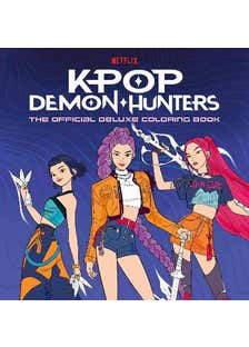 Kpop Demon Hunters: The Official Deluxe Colouring Book