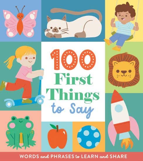 100 First Things To Say (a Big, Bold Lift-the-flap Book With First Words And Phrases - Perfect For All Learning Styles.)