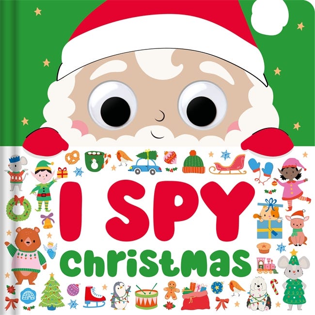 I Spy Christmas (an Interactive Board Book Filled With Festive Search-and-find Games)