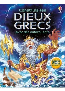 Construis Tes Dieux Grecs Avec des Autocollants
