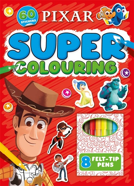 Pixar: Super Colouring