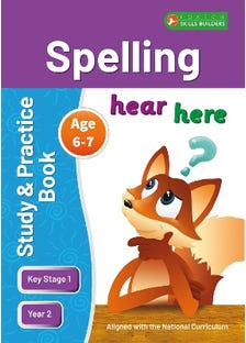 Ks1 Spelling Study & Practice Book For Ages 6-7 (year 2) Perfect For Learning At Home Or Use In The Classroom