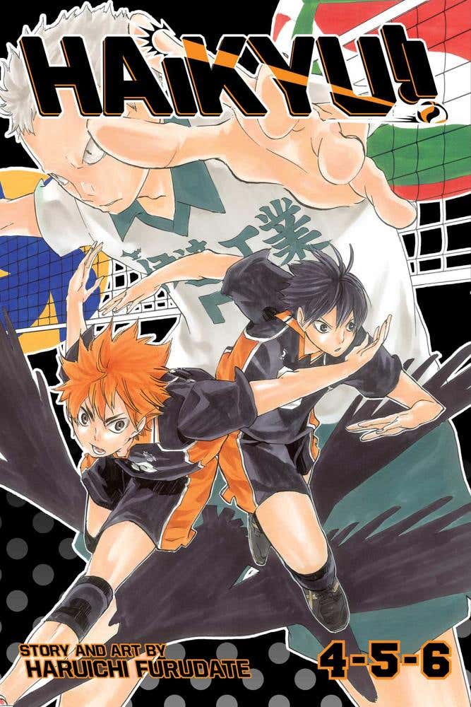 Haikyu!! (3-in-1 Edition), Vol. 2 (includes Vols. 4, 5 & 6)