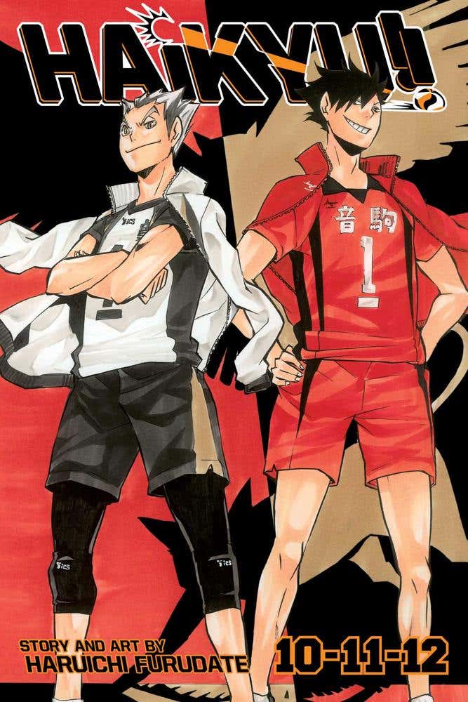 Haikyu!! (3-in-1 Edition), Vol. 4 (includes Vols. 10, 11 & 12)