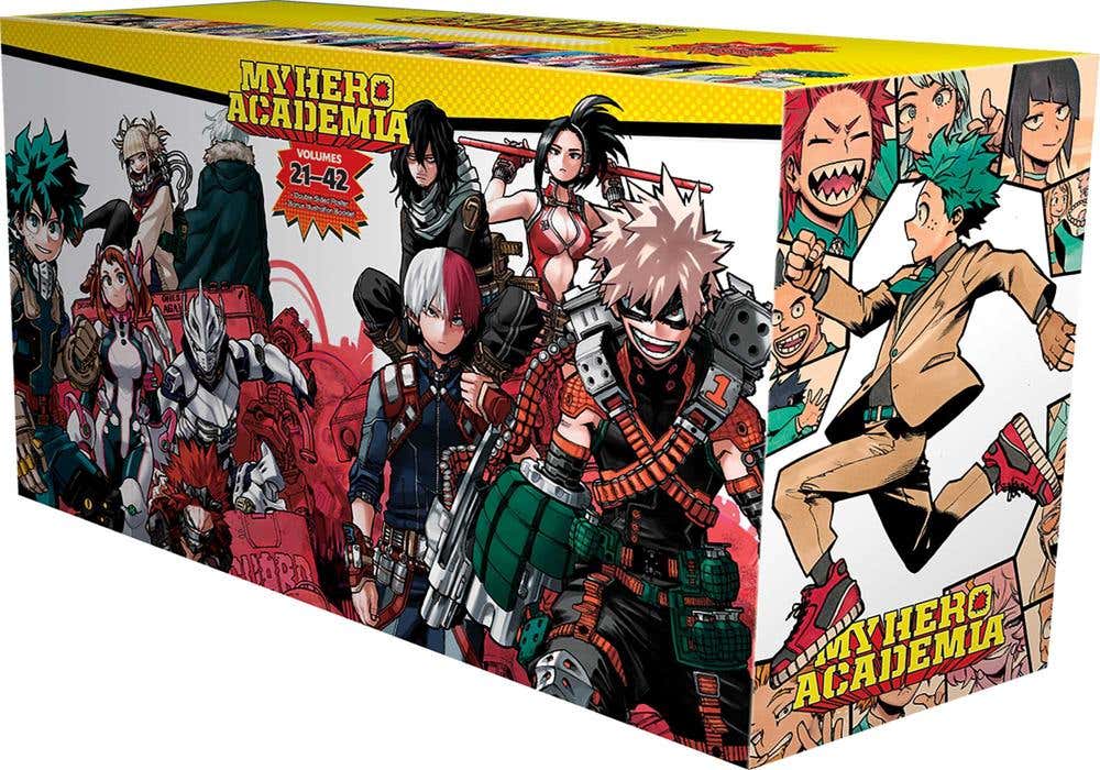 My Hero Academia Box Set 2 (includes Volumes 21-42 With Premium)