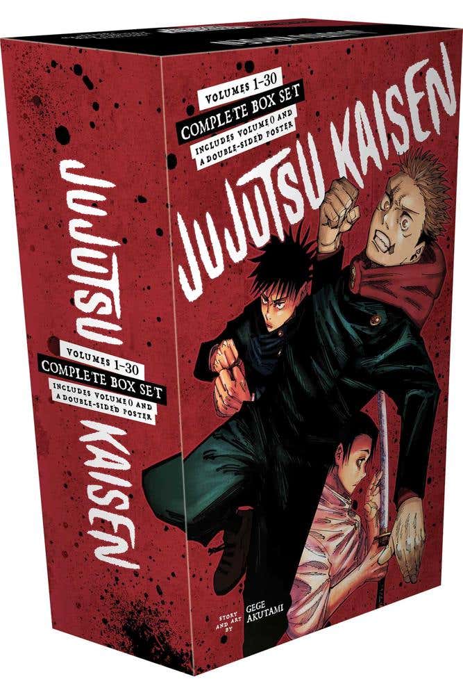 Jujutsu Kaisen Complete Box Set (includes Volumes 1-30 With Volume 0)