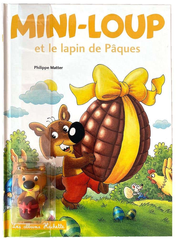 Mini-loup et le Lapin de Pâques Avec Figurine