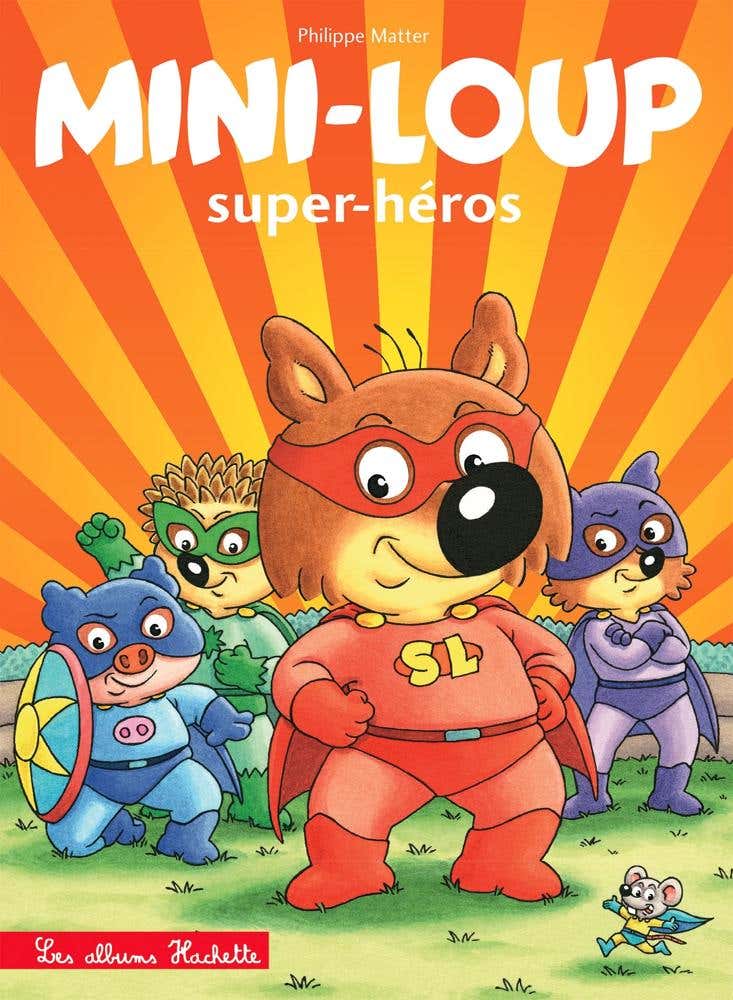 Mini-loup - Super-héros (ned)