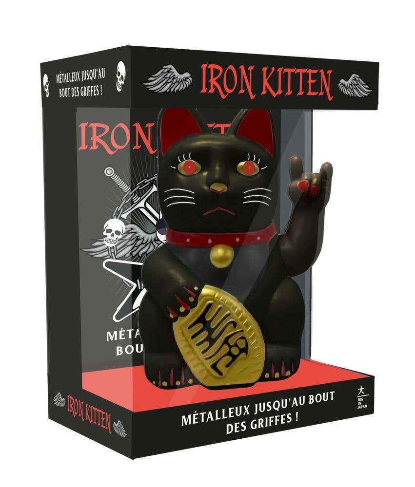 Coffret Iron Kitten (le Chat de la Fortune Métalleux Jusqu'au Bout des Griffes)