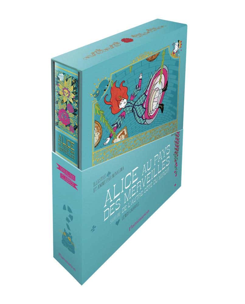 Alice Au Pays des Merveilles Suivi de L'autre Côté du Miroir - Coffret