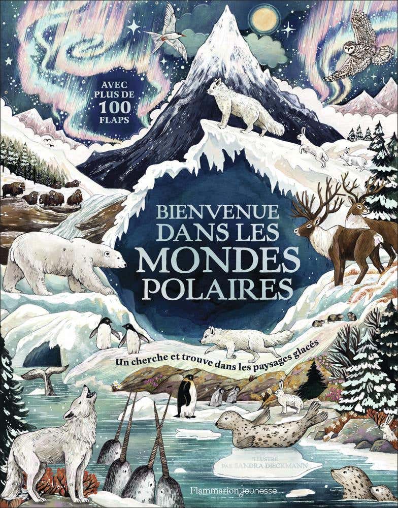 Bienvenue dans les Mondes Polaires (un Cherche et Trouve dans les Paysages Glacés)