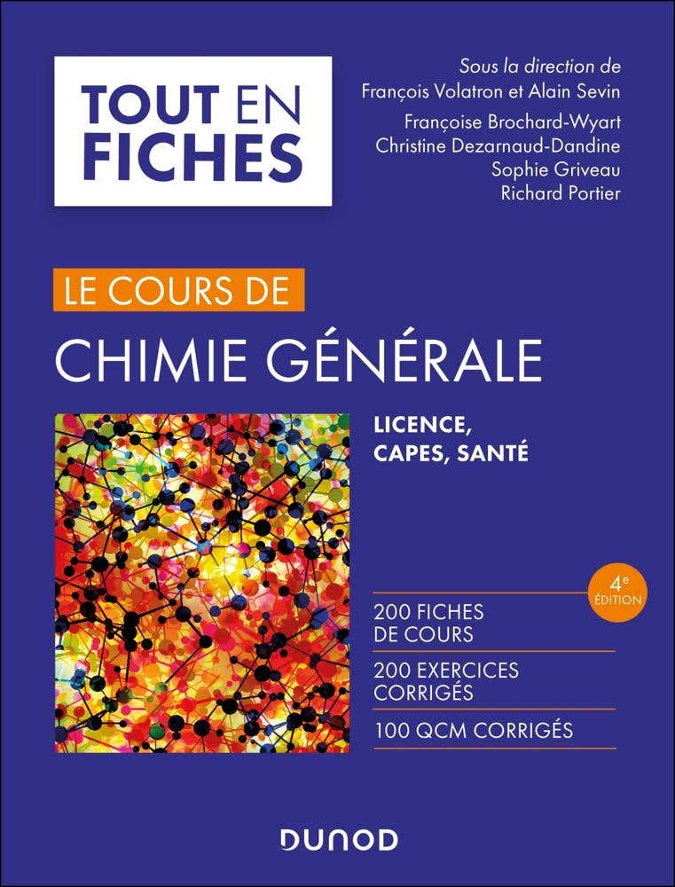 Campus Le Cours de Chimie Générale - 4e Éd (licence, Capes, Santé)