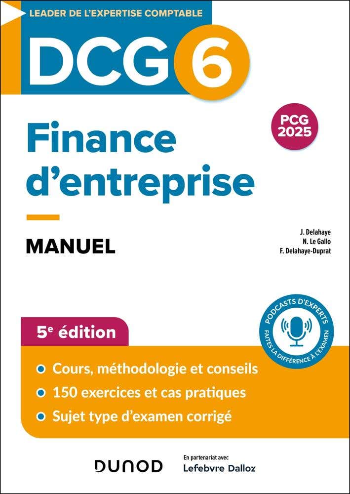 Campus Dcg 6 - Finance D'entreprise - Manuel - 5e Éd.