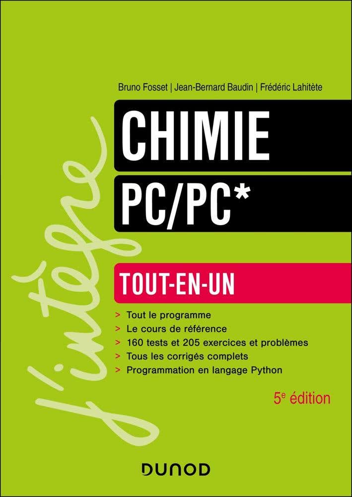 Campus Chimie Tout-en-un Pc/pc* - 5e Éd.