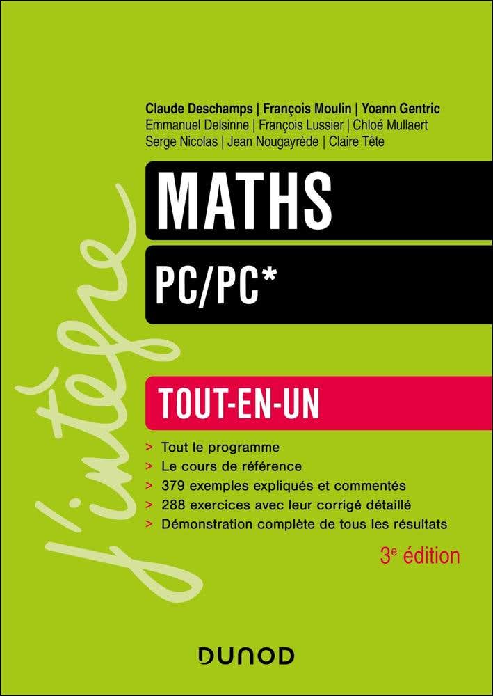 Maths Tout-en-un Pc/pc* - 3e Éd.