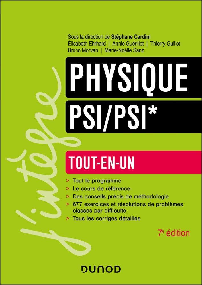 Physique Tout-en-un Psi/psi* - 7e Éd.