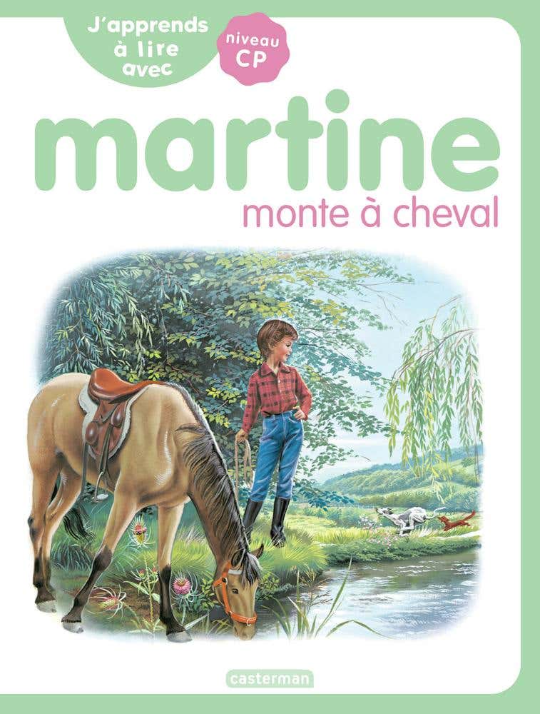 J'apprends À Lire Avec Martine (martine Monte À Cheval)