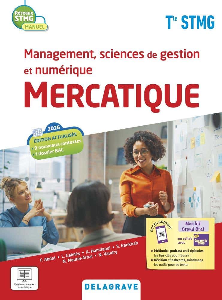 Réseaux Stmg - Mercatique Tle Stmg (2026) - Manuel Élève