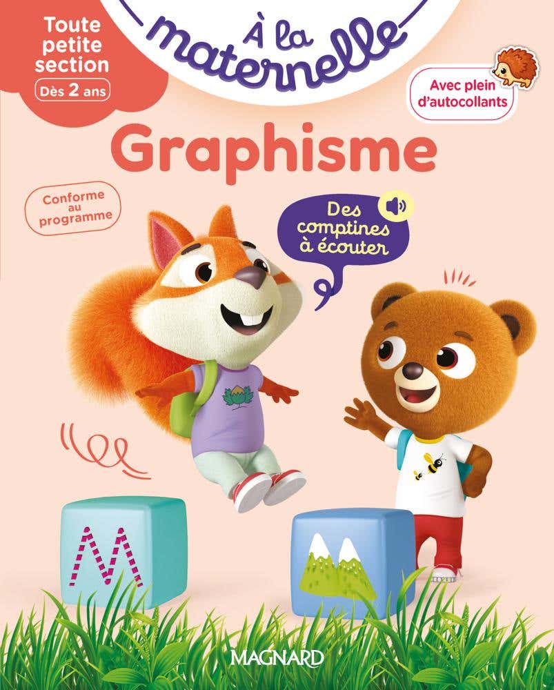Graphisme Toute Petite Section 2-3 Ans - A la Maternelle (les Premiers Apprentissages de la Maternelle)