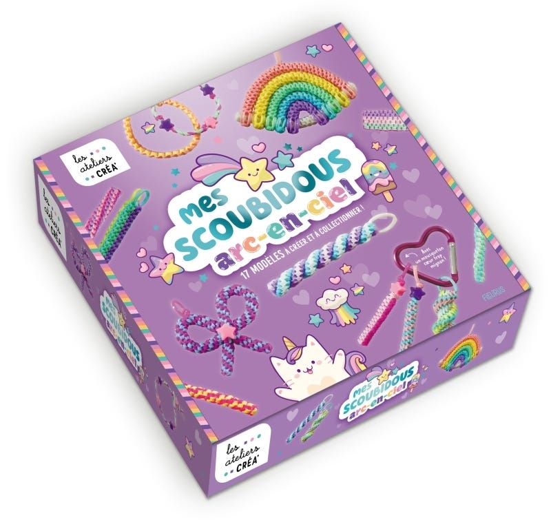 Mes Scoubidous Arc-en-ciel