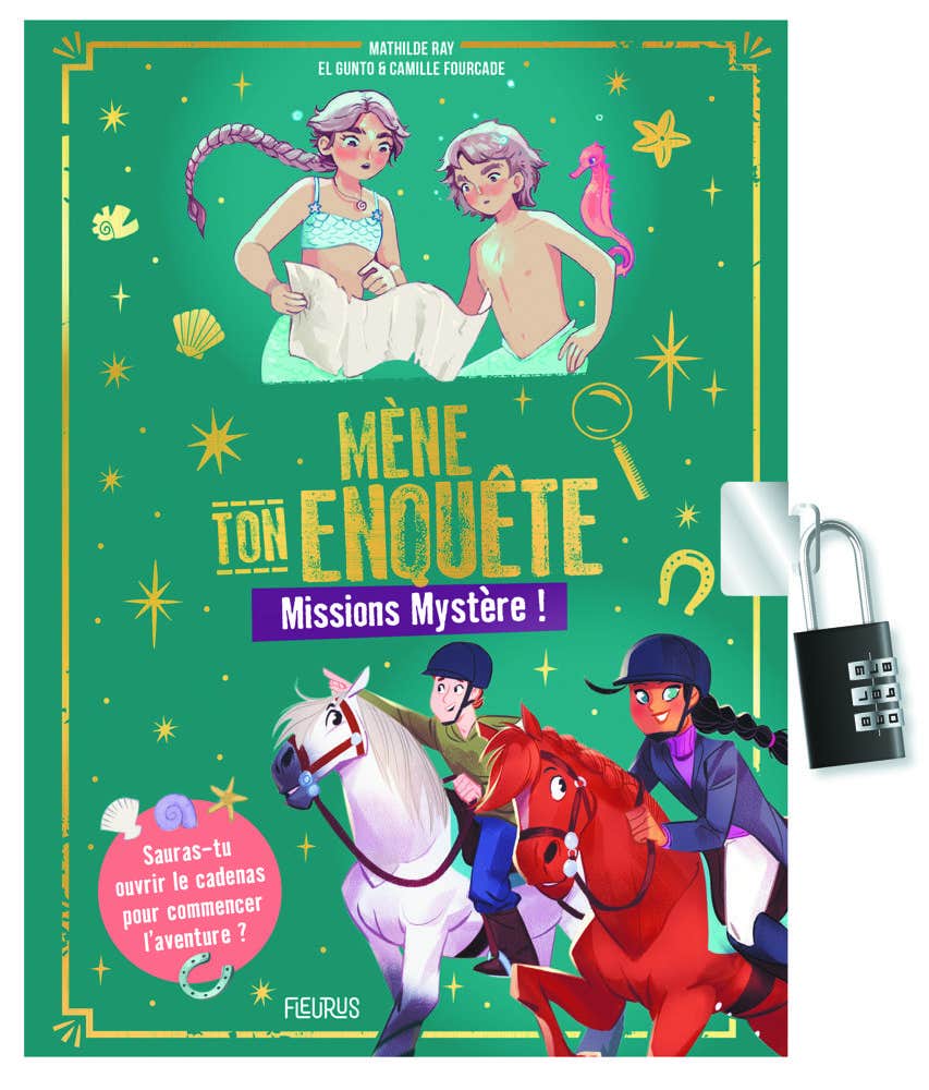 Mène Ton Enquête : Missions Mystère ! (avec Cadenas)