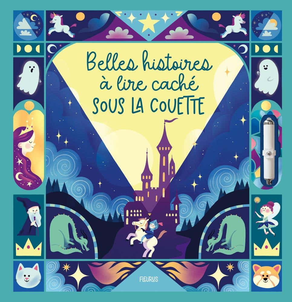Belles Histoires À Lire Caché Sous la Couette (+ Lampe)