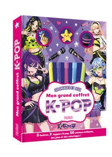 Coffret Kpop (feutres et Toppers)