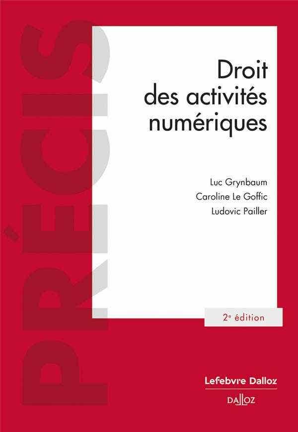 Droit des Activités Numériques 2ed