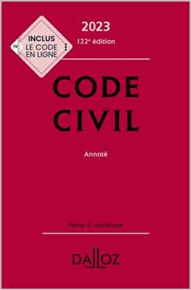 Campus Code Civil 2023 Campus - Annote