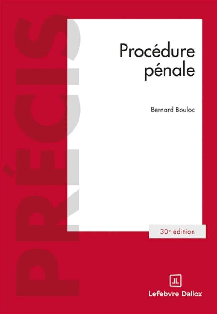 Procédure Pénale. 30e Éd.