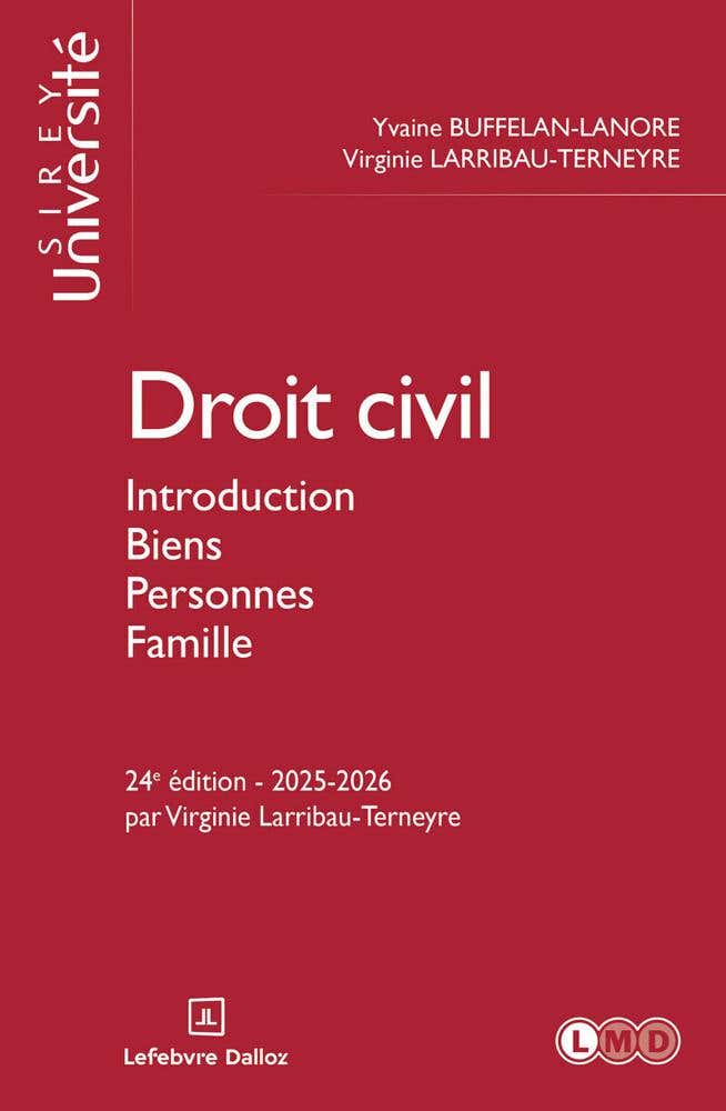 Campus- Droit Civil. Introduction Biens Personnes Famille. 24e Éd.