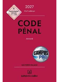 Campus-code Pénal 2027, Annoté. 124e Éd.