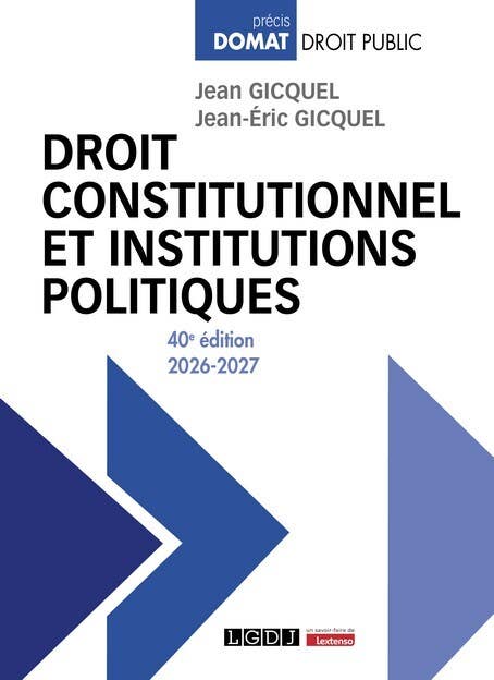 Droit Constitutionnel et Institutions Politiques