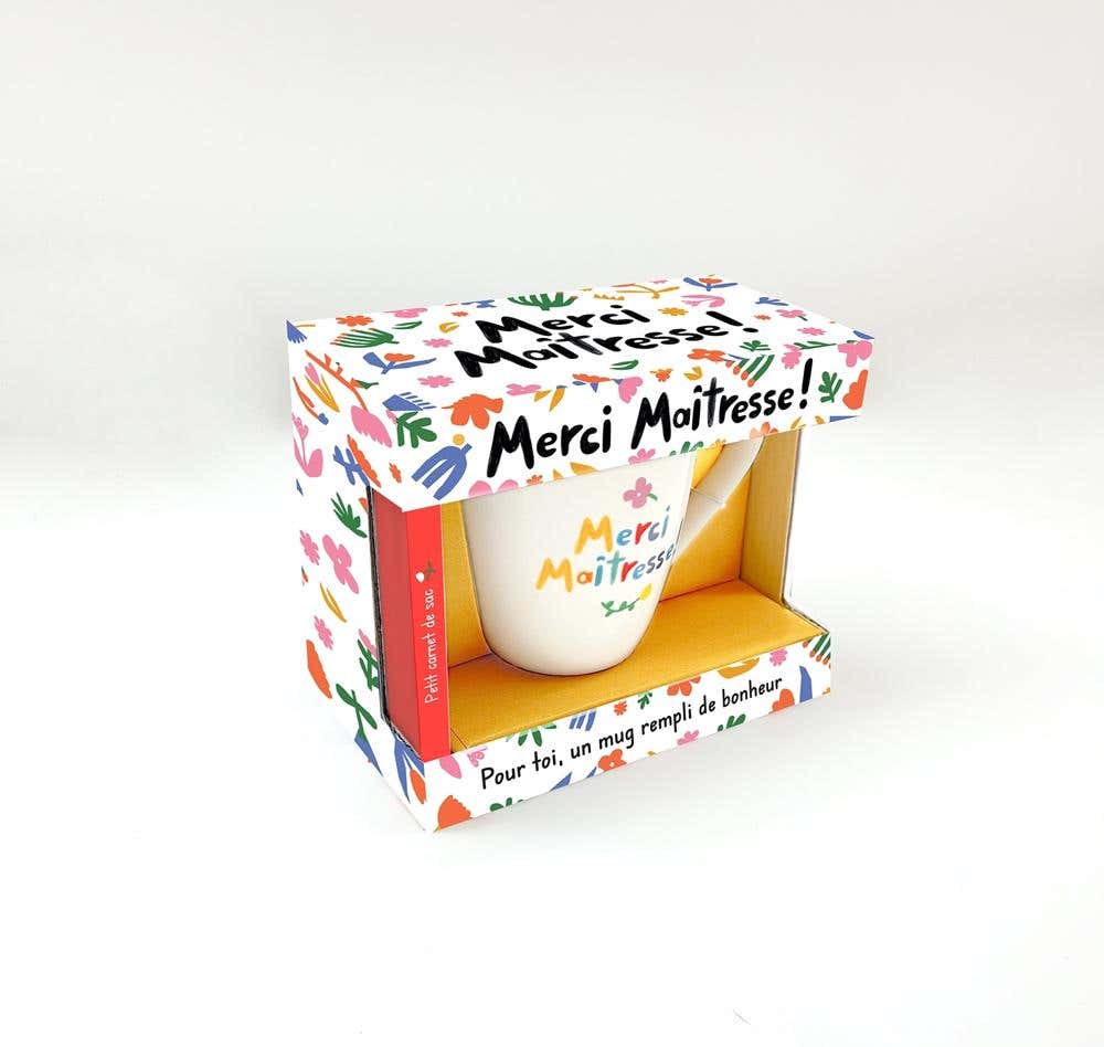 Merci Maîtresse - Mug (pour Toi, un Mug Rempli de Bonheur !)